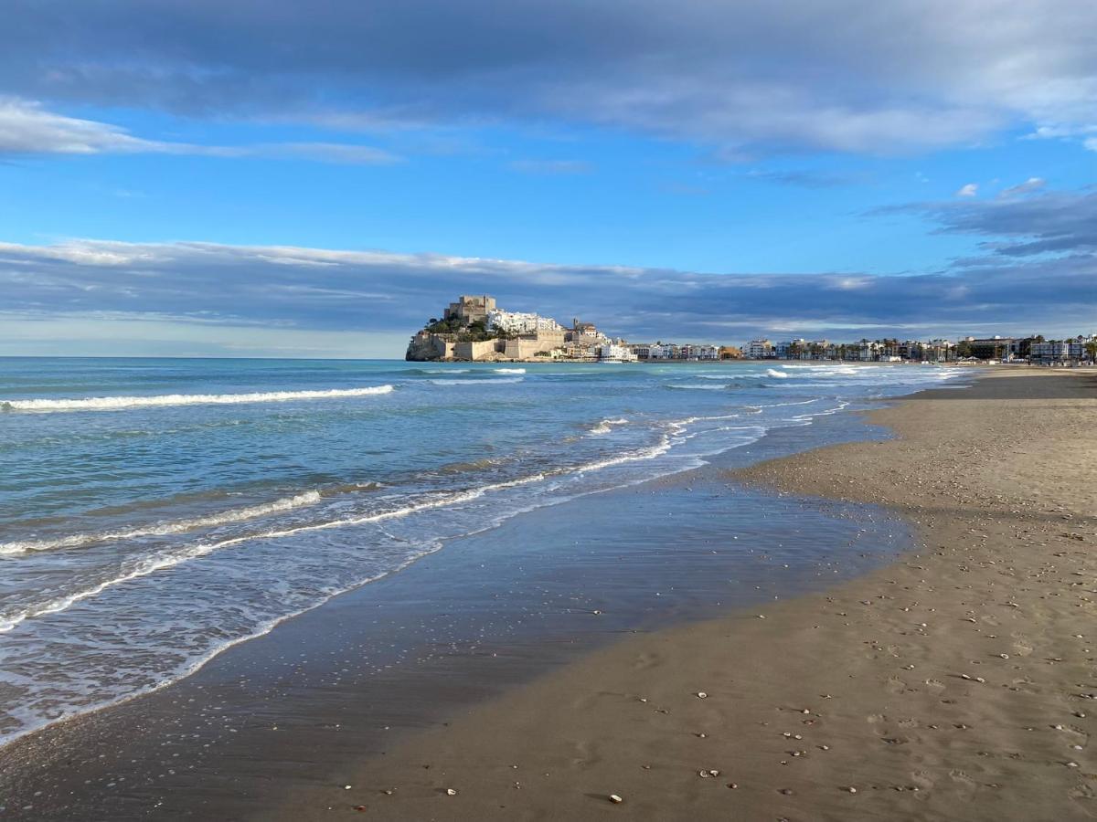 Apartamento Duplex En Primera Linea De Playa Peñíscola Esterno foto